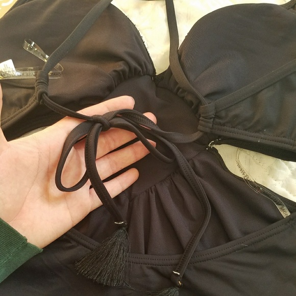 •Michael Kors• black cut out one piece swimsuit - Picture 4 of 6